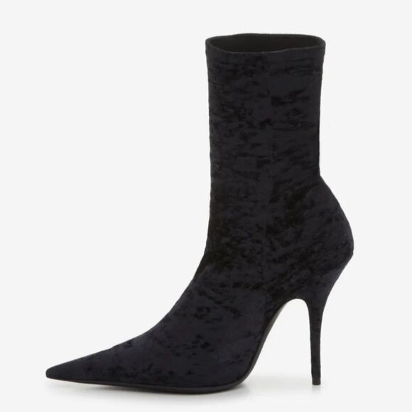 Balenciaga Velvet Knife Bootie - Picture 2 of 11